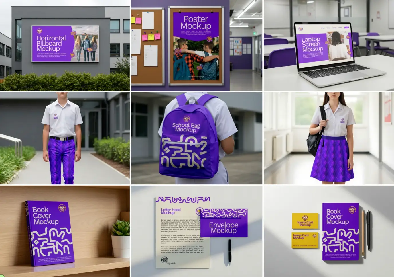 School brand identity and branding services by Moat Digital