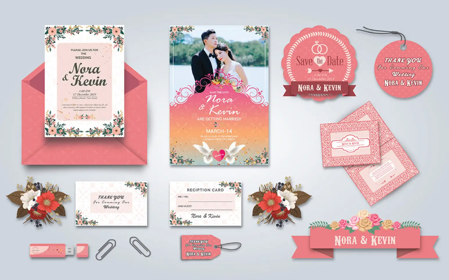 Kenya wedding brand identity and branding services by Moat Digital