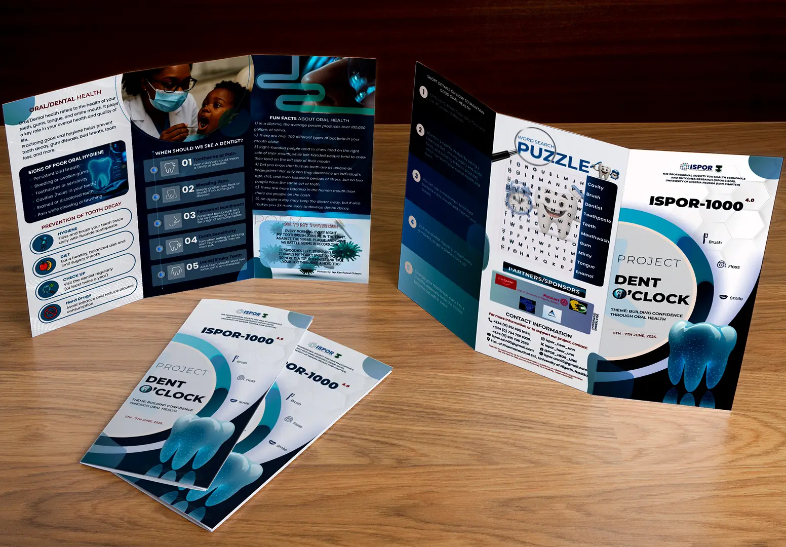 Custom brochure design and leaflet design Kenya by Moat Digital showing creative print design solutions for business marketing and promotional materials