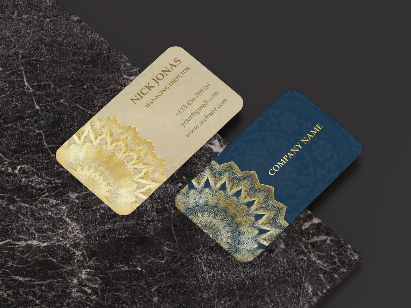 Custom business card design examples by Moat Digital Kenya displaying unique business cards and cool business cards with premium finishing options