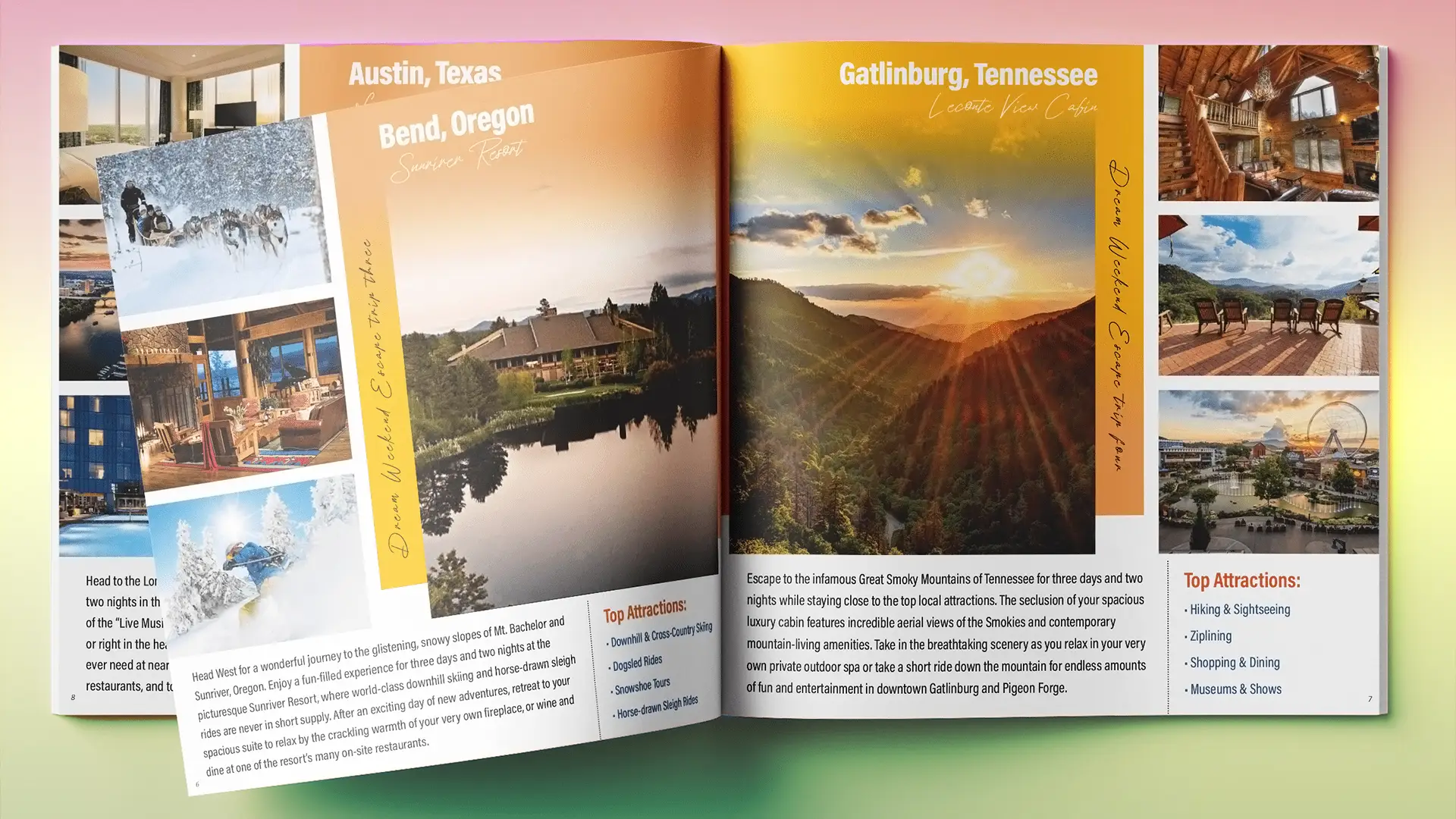 Hospitality print design Kenya by Moat Digital for tourism marketing with custom postcard printing, leaflet design, and travel promotional materials